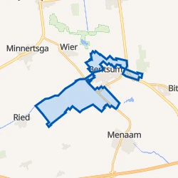 Kaart van Buitengebied Berltsum