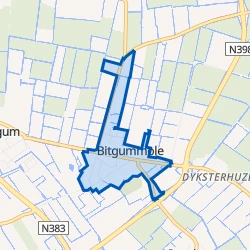 Kaart van Bitgummole