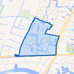 Kaart van Franeker Keningspark