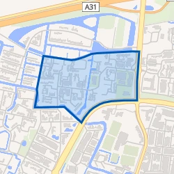 Kaart van Franeker Sexbierumerplan