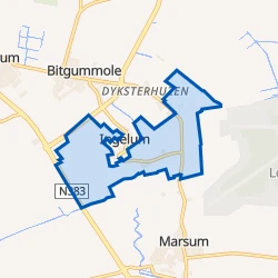 Kaartje van Buitengebied Ingelum