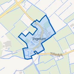 Kaart van Ingelum