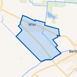 Kaart van Wier