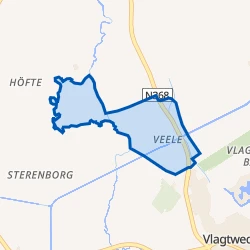 Kaart van Veele