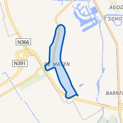 Kaart van De Maten