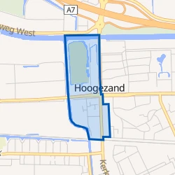 Kaart van Stadshart-Noord