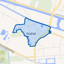 Kaart van Foxhol