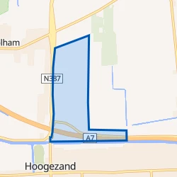 Kaartje van Kolham Buitengebied