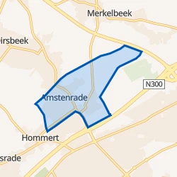 Kaart van Amstenrade