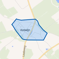 Kaart van Azewijn