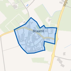 Kaart van Braamt