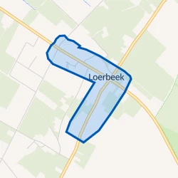 Kaart van Loerbeek