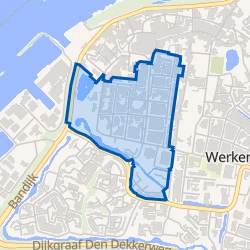 Kaart van Burchtpolder
