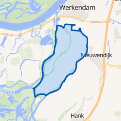 Kaart van Buitengebied Oostwaard