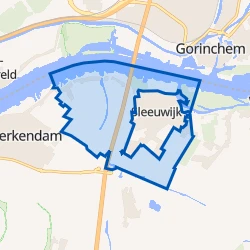 Kaart van Buitengebied Sleeuwijk