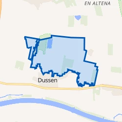 Kaart van Buitengebied Dussen noord