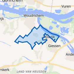 Kaart van Buitengebied Rijswijk (NB)