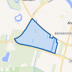 Kaart van Bedrijventerrein Rietdijk