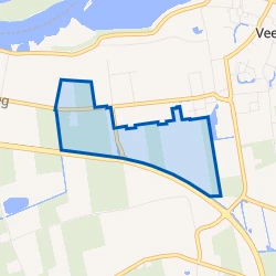 Kaartje van Buitengebied Veen