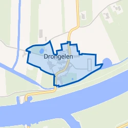 Kaart van Drongelen