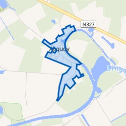 Kaart van Acquoy