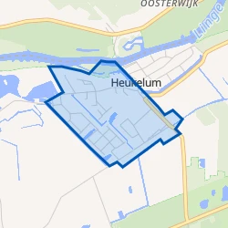 Kaart van Uitbreiding Heukelum