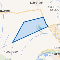 Kaart van Achterdijk
