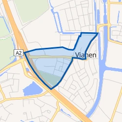 Kaart van Zederik-Zuid