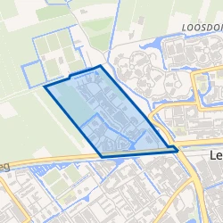 Kaart van Ter Leede