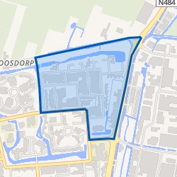 Kaart van Drossaardsbuurt