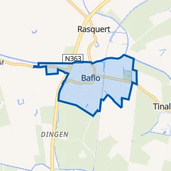 Kaart van Baflo