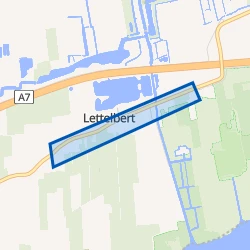 Kaart van Bebouwde kom Lettelbert