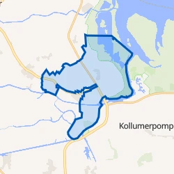 Kaart van Verspreide huizen Engwierum