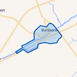 Kaart van Birdaard
