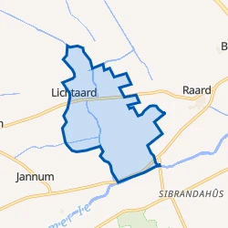 Kaart van Lichtaard
