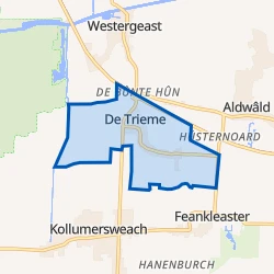 Kaart van Triemen