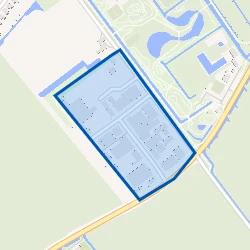 Kaartje van Giessenburg-Industriegebied