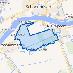 Kaart van Groot-Ammers-Buitengebied-Noord