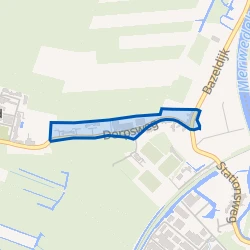 Kaart van Hoogblokland-Noord