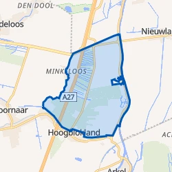 Kaart van Hoogblokland-Buitengebied-Noord