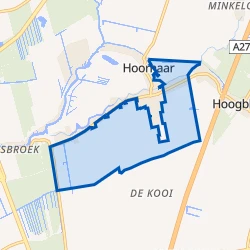 Kaart van Hoornaar-Buitengebied-Zuid-Oost