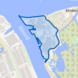 Kaartje van IHC-Kinderdijk