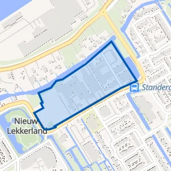 Kaartje van Industriegebied-Dorp