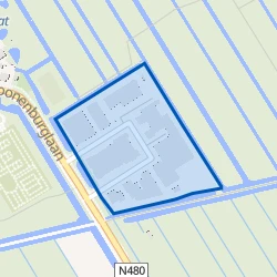 Kaartje van Industriegebied-Oost