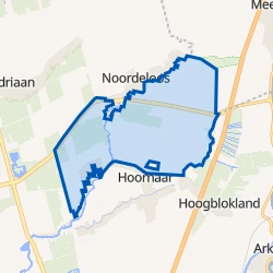 Kaart van Noordeloos-Buitengebied-Zuid
