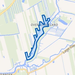 Kaart van Noordeloos-Overslingeland