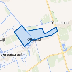 Kaartje van Ottoland-Buitengebied-Noord