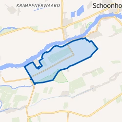 Kaart van Streefkerk-Buitengebied