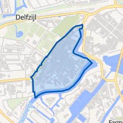 Kaart van Over de Gracht