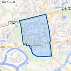 Kaart van Steenbakkersbuurt